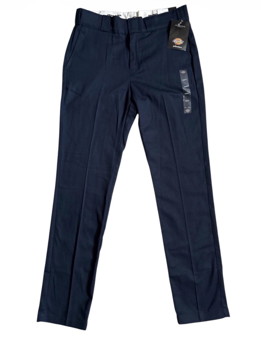 NWT Dickies Slim Fit Straight Leg Women’s Work Pants Navy Size 6